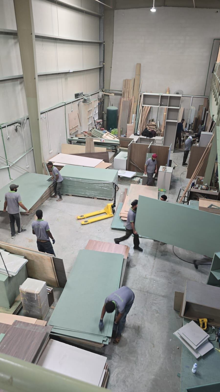 For Life Furniture manufacturing workshop in Dubai